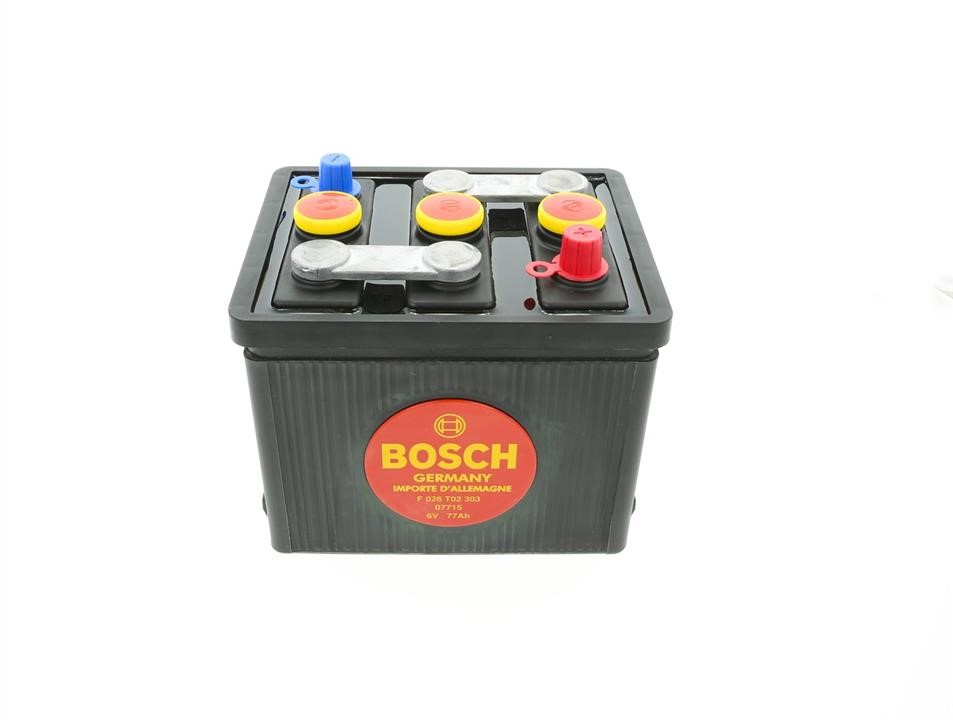 Bosch F 026 T02 303 Battery Bosch 6V 77Ah 360A(EN) R+ F026T02303