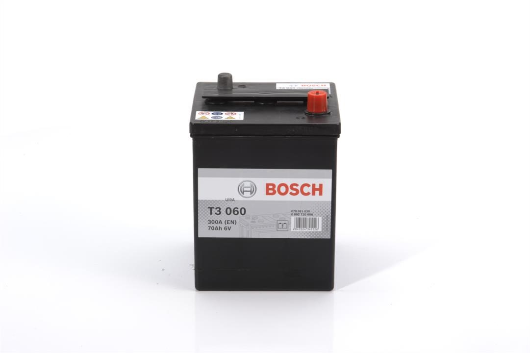 Bosch 0 092 T30 600 Battery Bosch 6V 70Ah 300A(EN) R+ 0092T30600