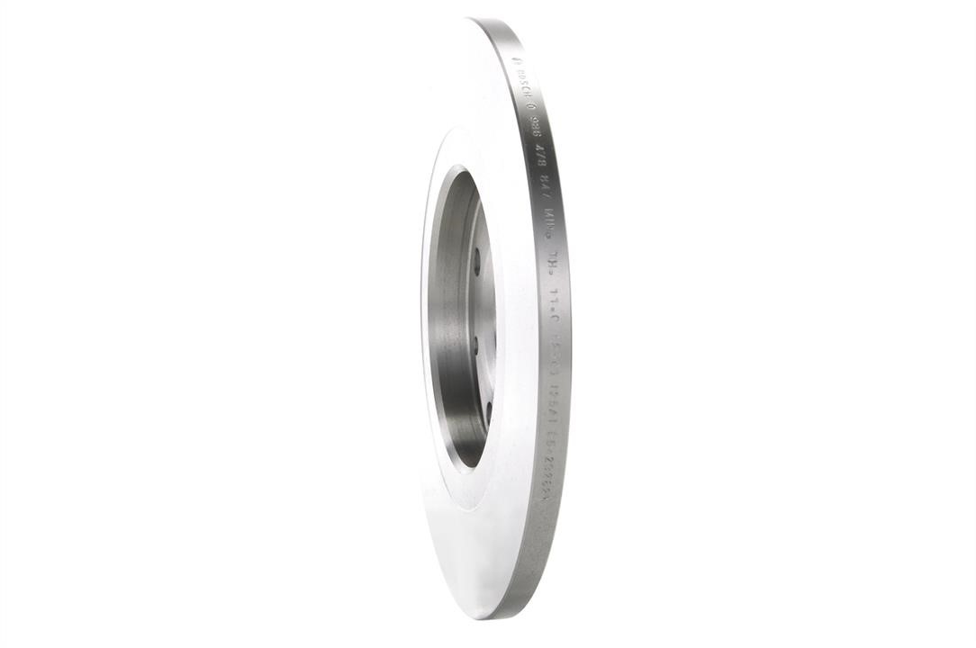 Bosch Unventilated front brake disc – price [object Object] PLN