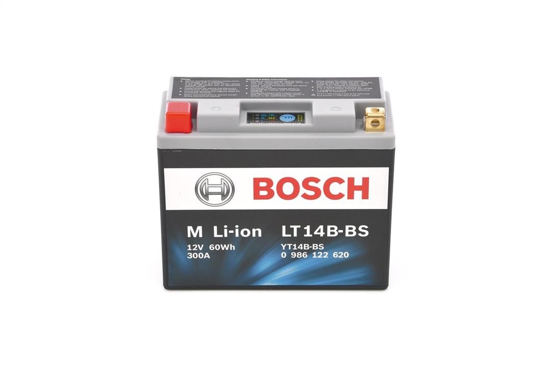 Bosch 0 986 122 620 Battery Bosch 12V 5Ah 300A(EN) L+ 0986122620