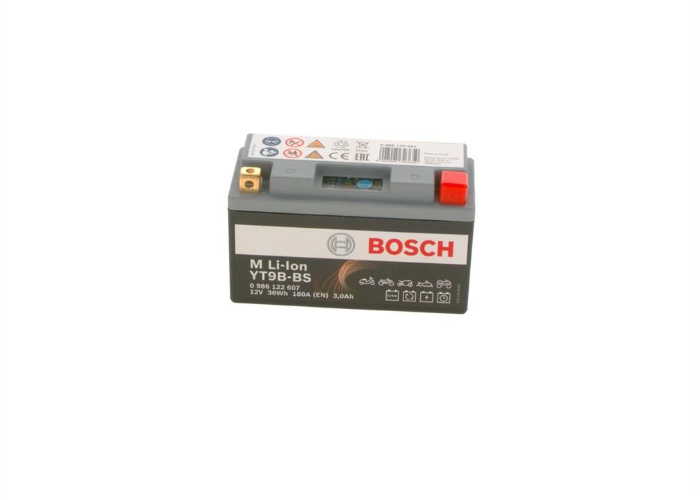 Bosch 0 986 122 607 Battery Bosch 12V 3Ah 180A(EN) L+ 0986122607