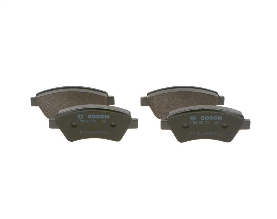 Bosch 0 986 495 071 Brake Pad Set, disc brake 0986495071