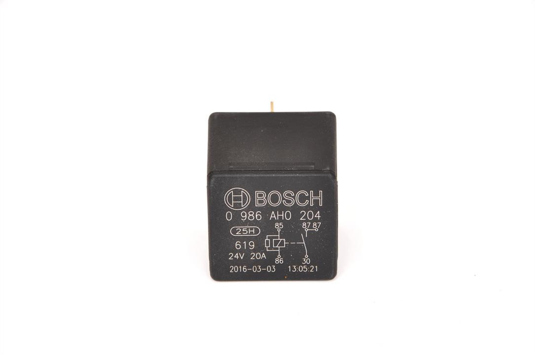 Bosch 0 986 AH0 204 Relay 0986AH0204