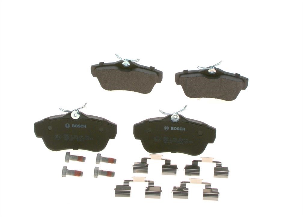 Bosch 0 986 494 192 Brake Pad Set, disc brake 0986494192