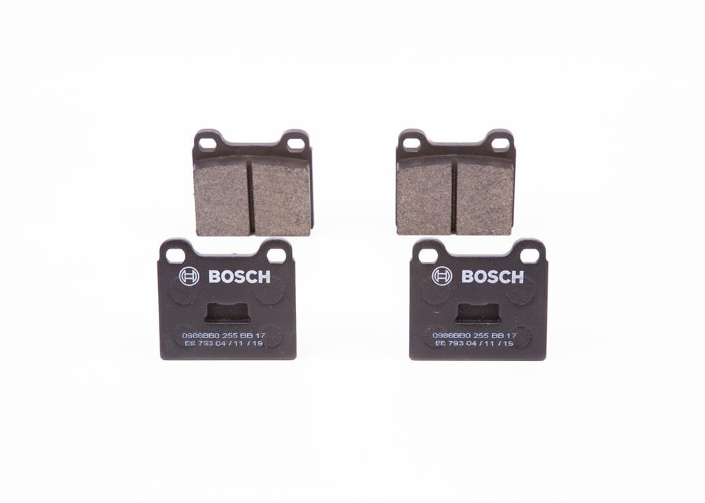 Bosch 0 986 BB0 255 Brake Pad Set, disc brake 0986BB0255