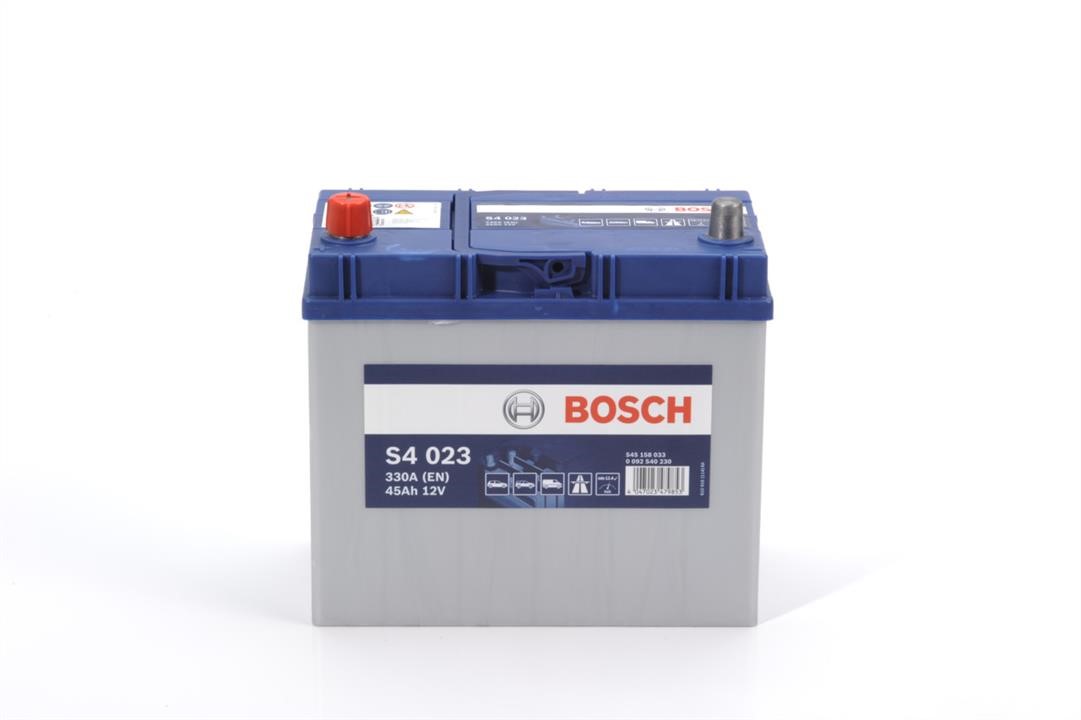 Bosch 0 092 S40 230 Battery Bosch 12V 45Ah 330A(EN) L+ 0092S40230