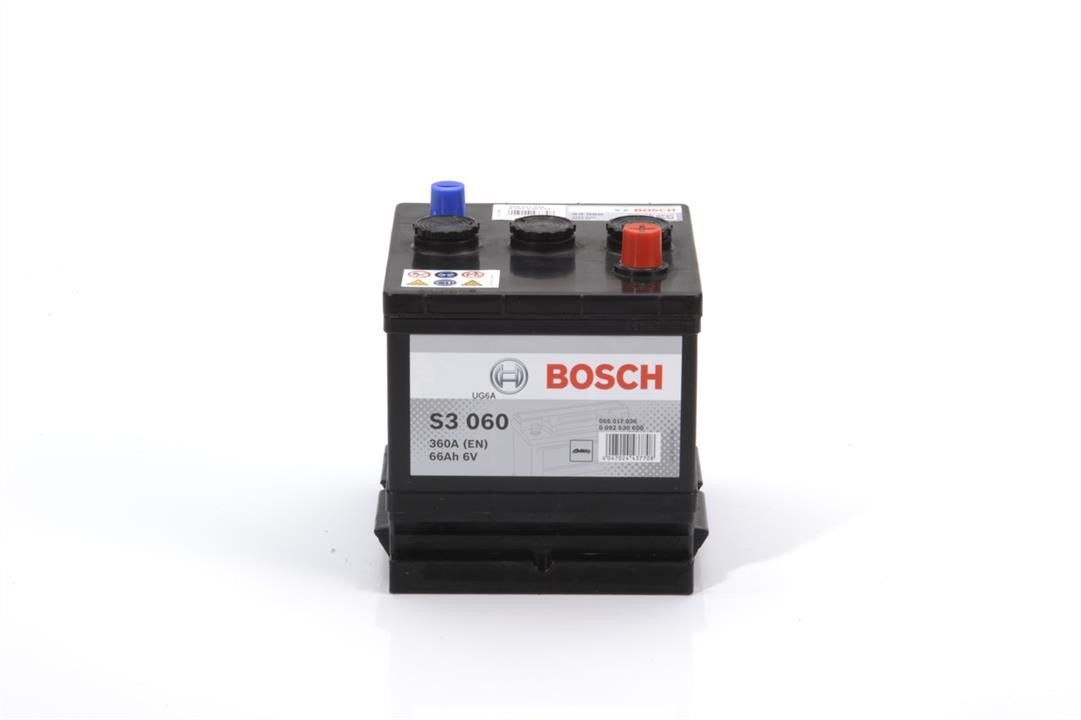 Bosch 0 092 S30 600 Battery Bosch 6V 66Ah 360A(EN) R+ 0092S30600