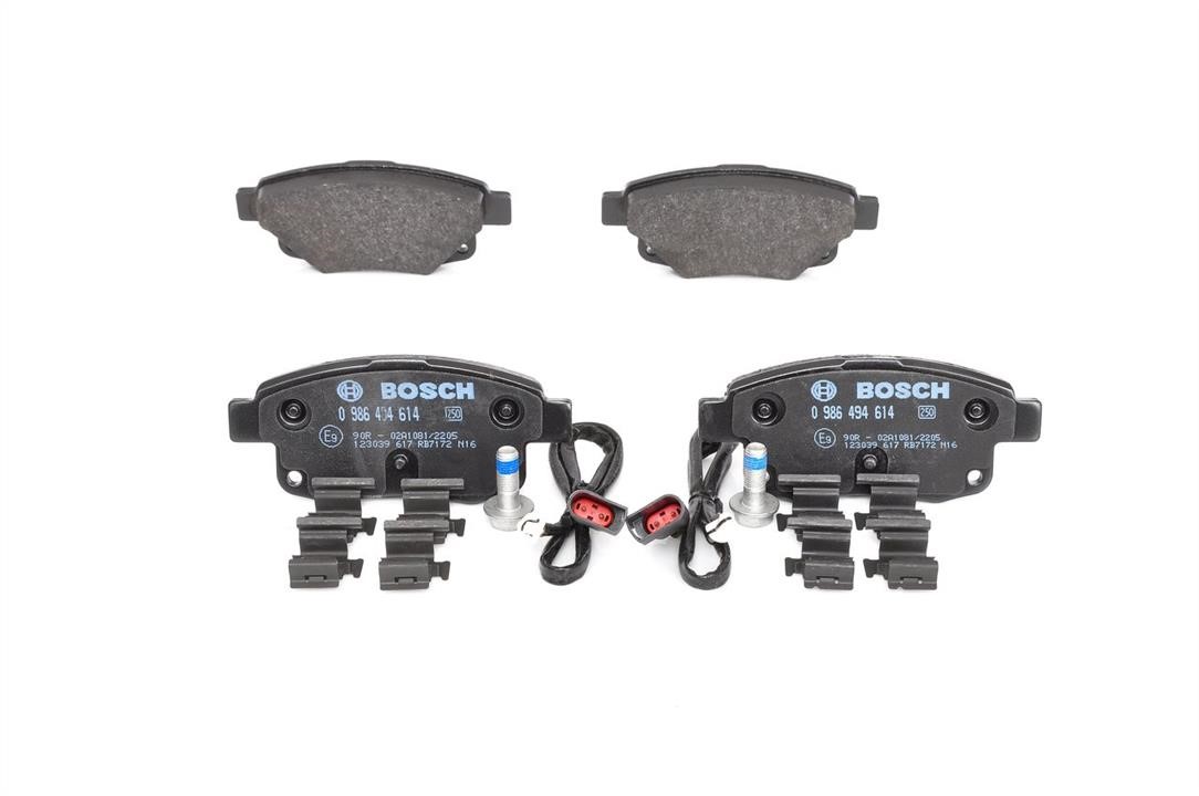 Bosch 0 986 494 614 Brake Pad Set, disc brake 0986494614