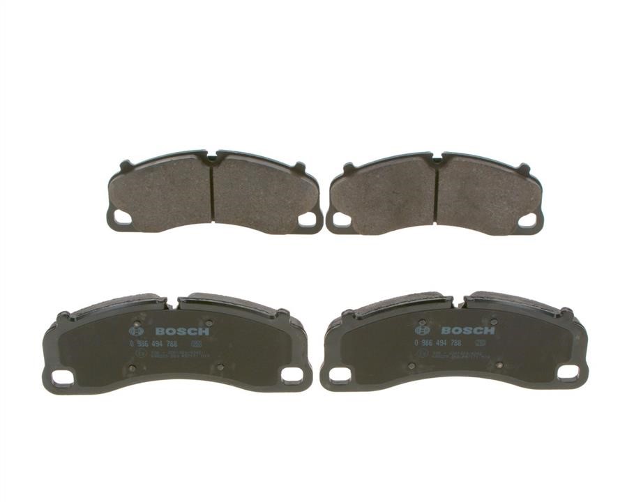 Bosch 0 986 494 788 Brake Pad Set, disc brake 0986494788