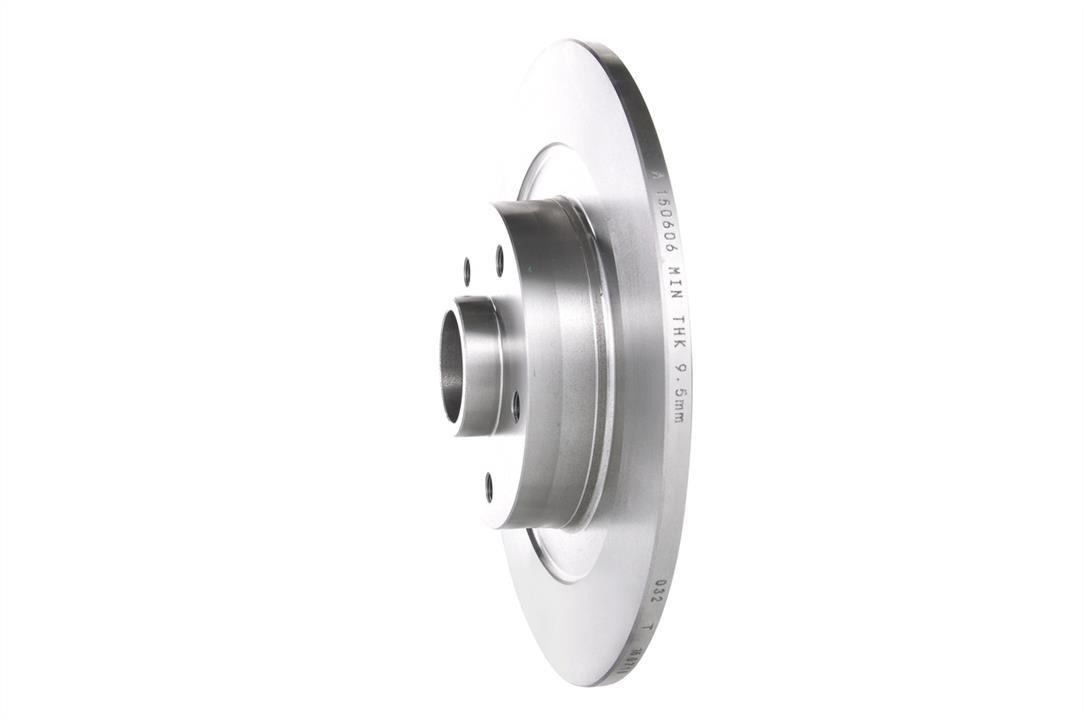 Rear brake disc, non-ventilated Bosch 0 986 479 445