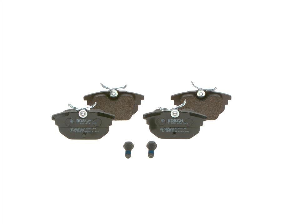 Bosch 0 986 424 545 Brake Pad Set, disc brake 0986424545