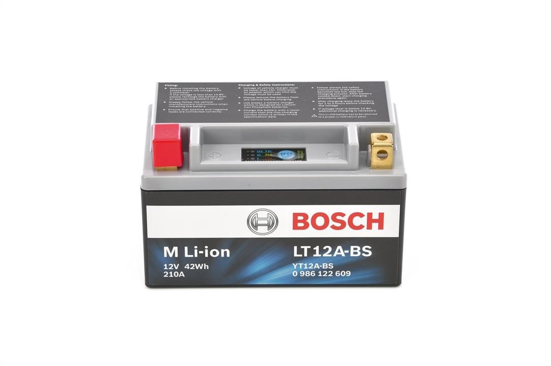 Bosch 0 986 122 609 Battery Bosch 12V 3,5Ah 210A(EN) L+ 0986122609