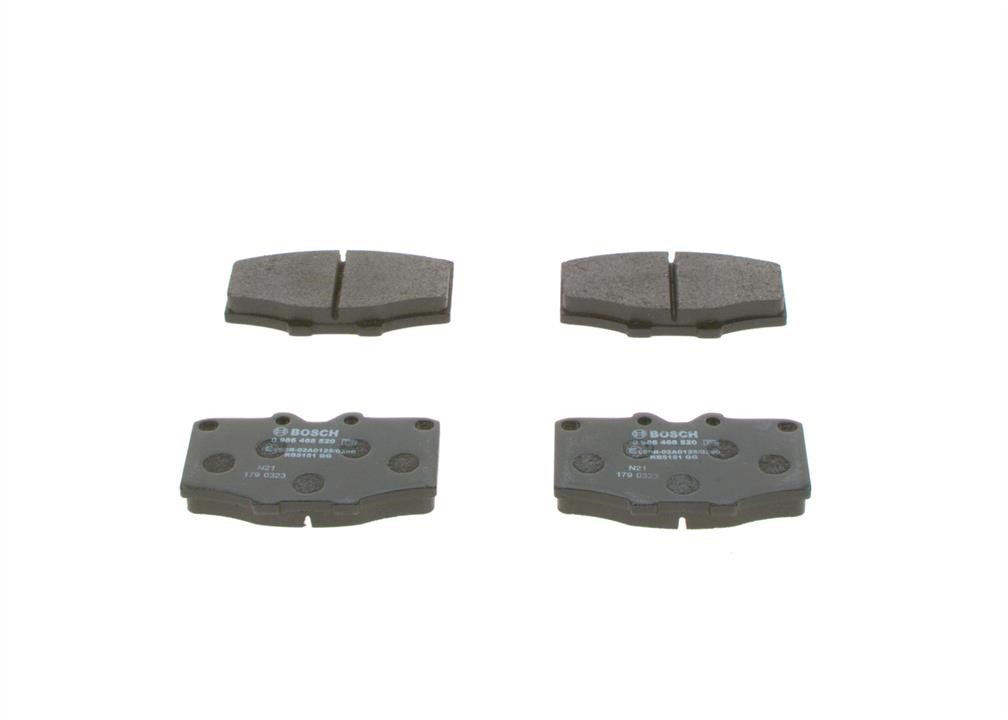Bosch 0 986 468 520 Brake Pad Set, disc brake 0986468520