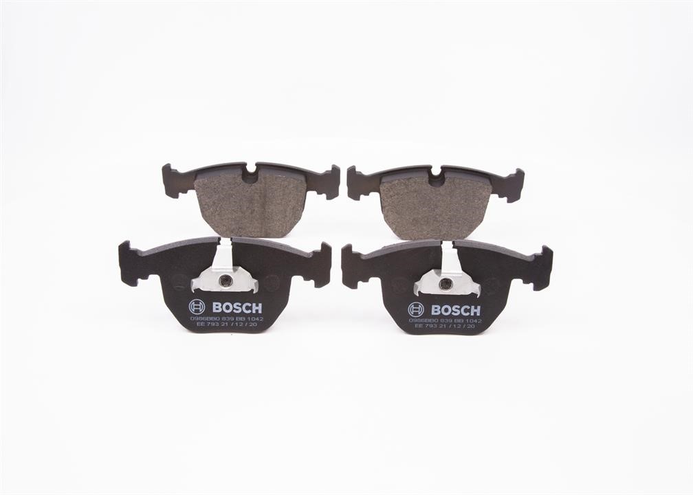Bosch 0 986 BB0 839 Brake Pad Set, disc brake 0986BB0839
