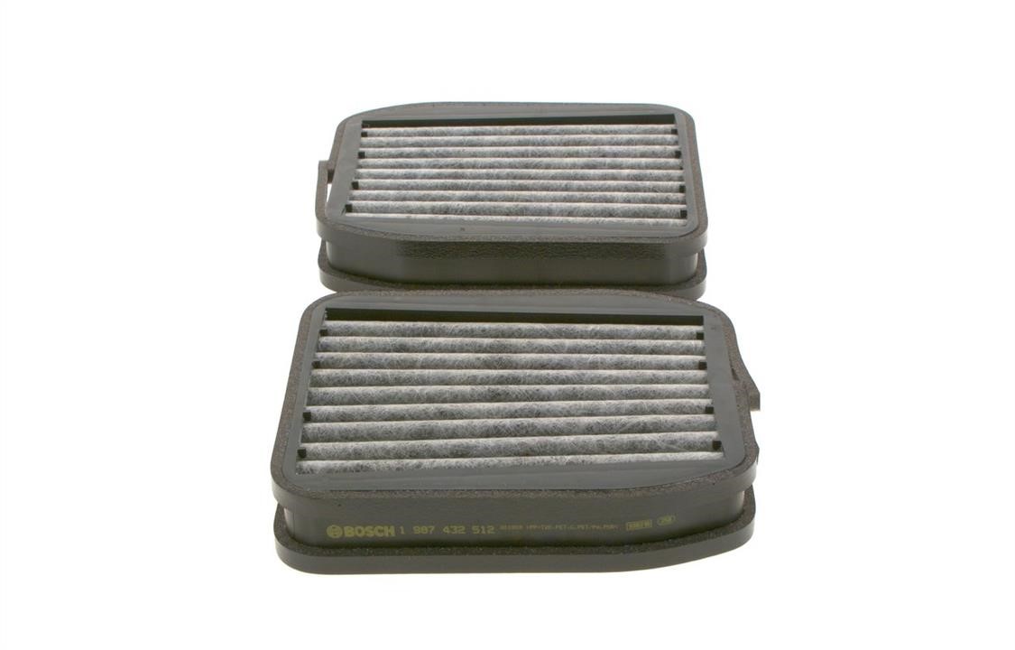 Bosch 1 987 432 512 Cabin filter with activated carbon 1987432512 1987432512 Bosch Cabin filter with activated carbon