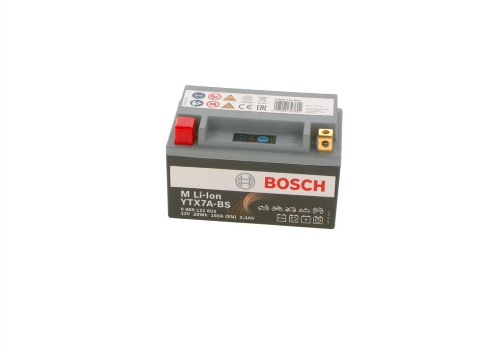Bosch 0 986 122 603 Battery Bosch 12V 2,4Ah 150A(EN) L+ 0986122603