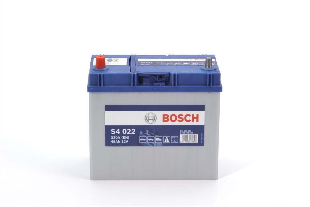 Bosch 0 092 S40 220 Battery Bosch 12V 45Ah 330A(EN) L+ 0092S40220