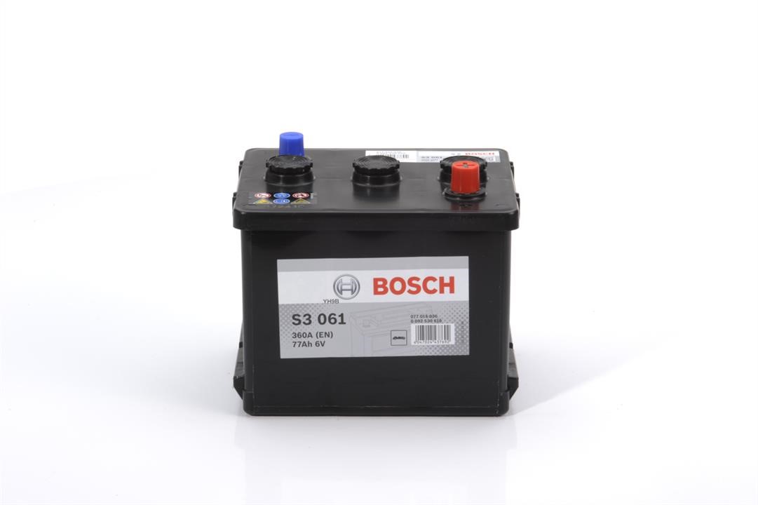 Bosch 0 092 S30 610 Battery Bosch 6V 77Ah 360A(EN) R+ 0092S30610