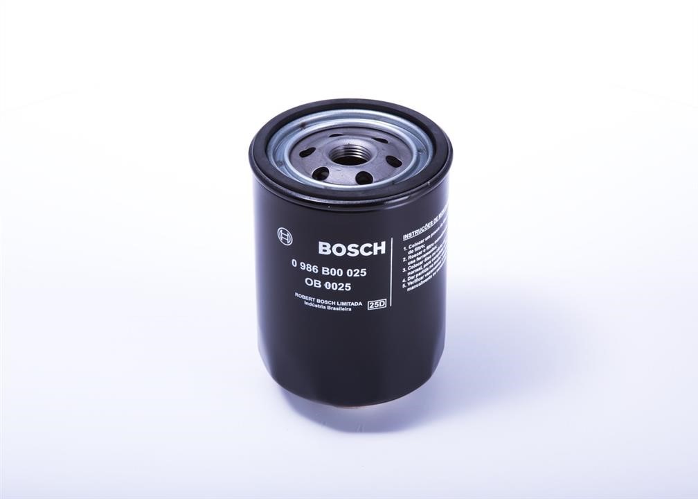 Bosch 0 986 B00 025 Oil Filter 0986B00025