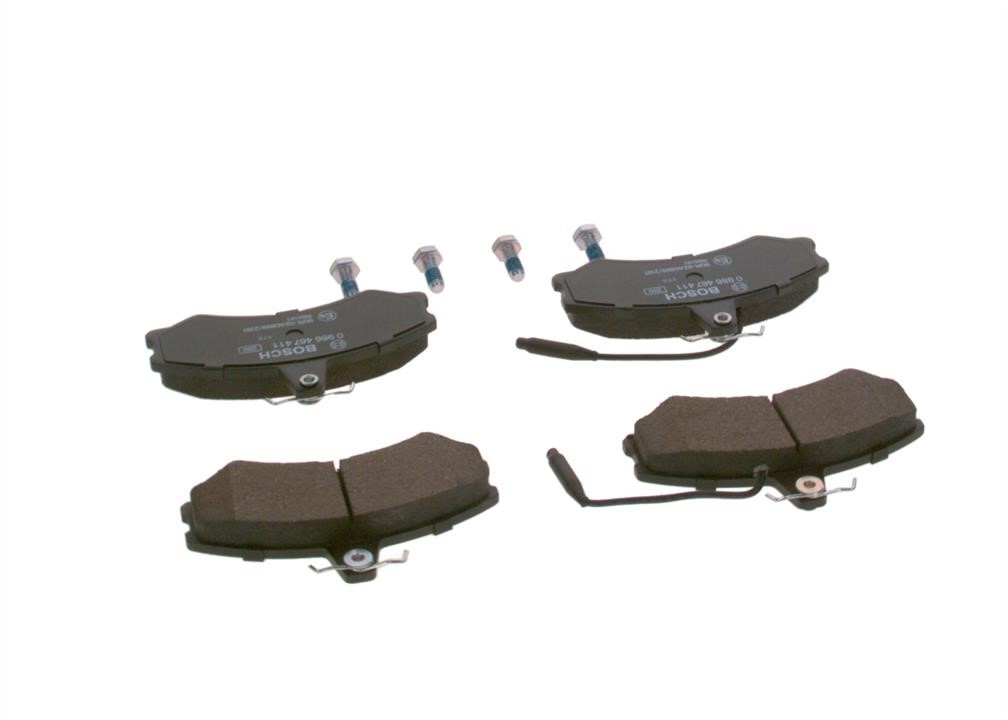 Brake pad set Bosch 0 986 467 411