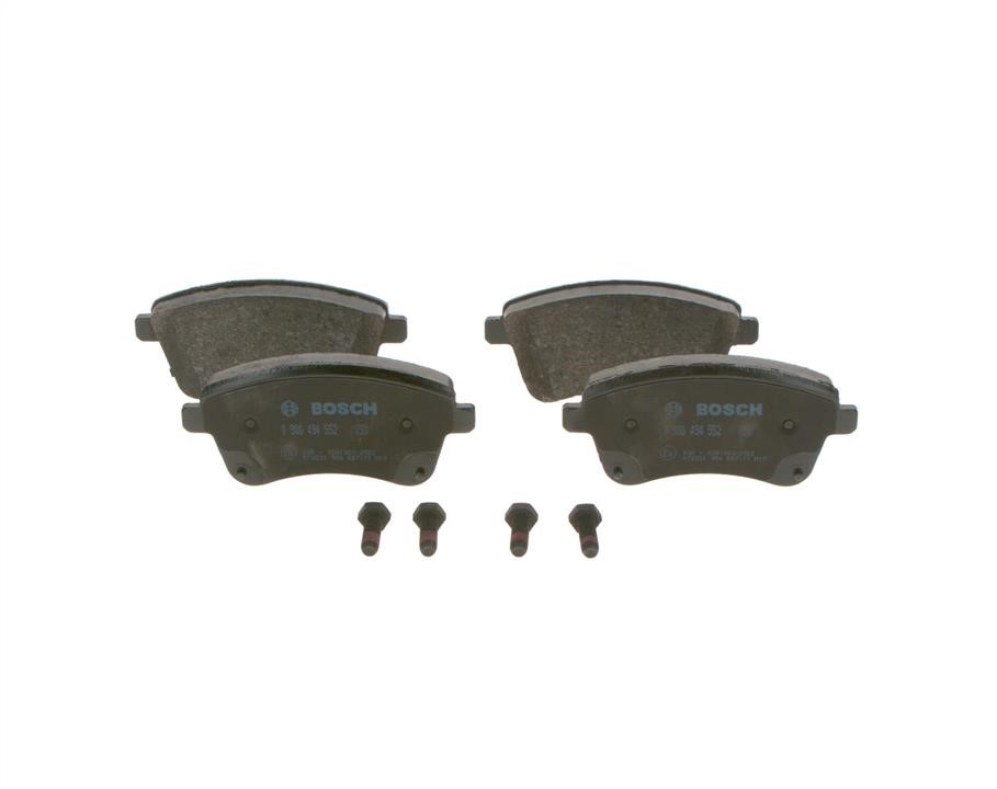 Bosch 0 986 494 552 Brake Pad Set, disc brake 0986494552