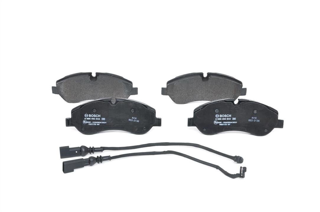 Bosch 0 986 494 844 Brake Pad Set, disc brake 0986494844