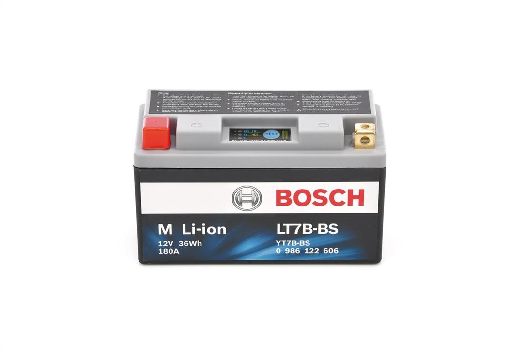 Bosch 0 986 122 606 Battery Bosch 12V 3Ah 180A(EN) L+ 0986122606