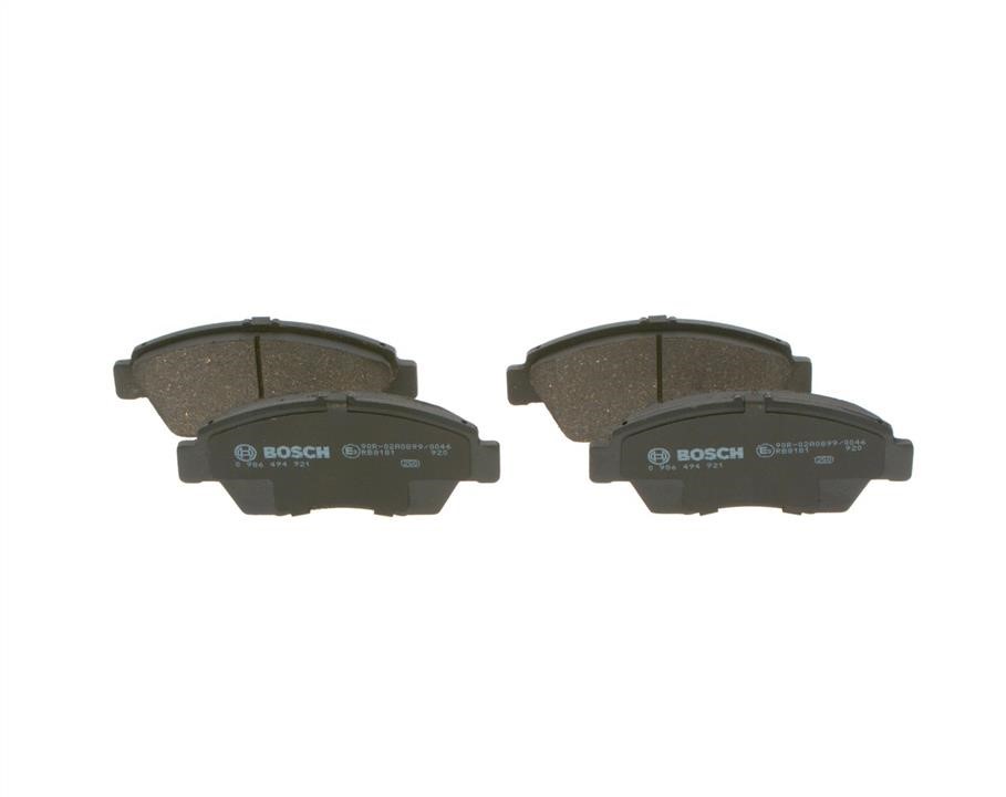 Bosch 0 986 494 921 Brake pad set 0986494921 0986494921 Bosch Brake pad set