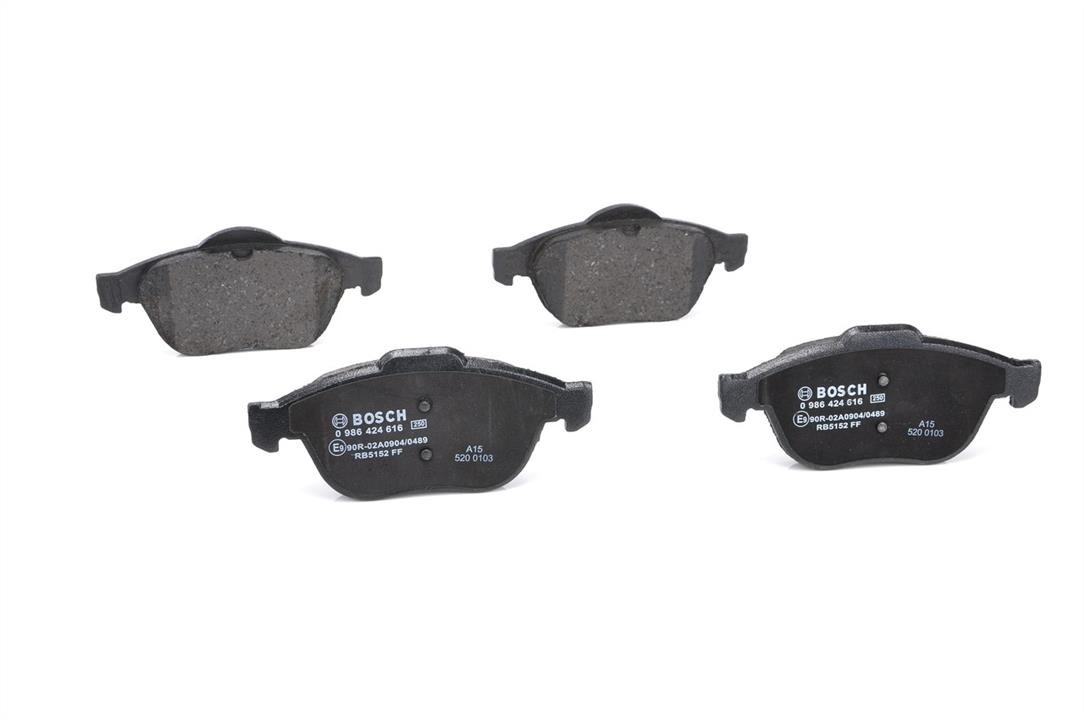 Brake pad set Bosch 0 986 424 616