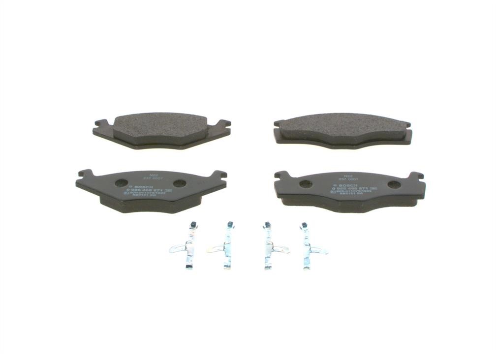 Bosch 0 986 468 871 Brake Pad Set, disc brake 0986468871