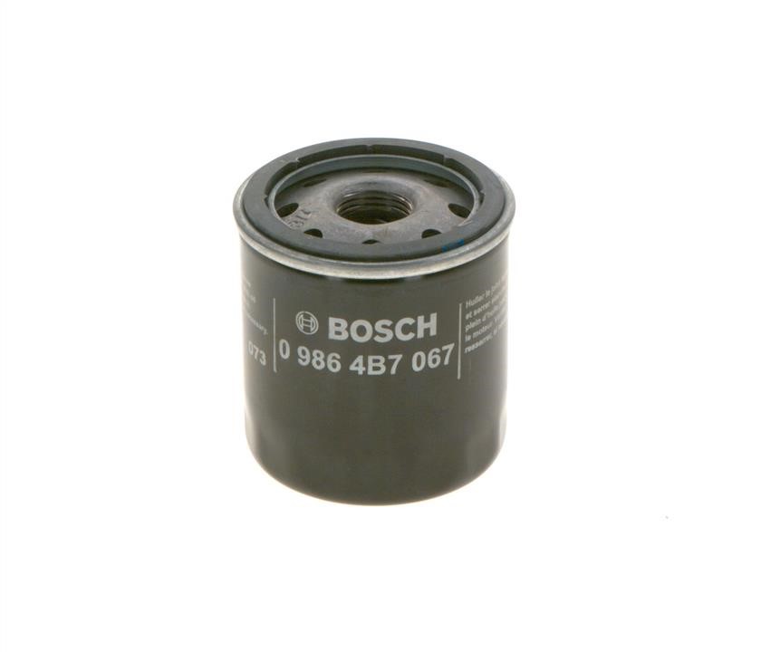 Bosch 0 986 4B7 067 Oil Filter 09864B7067