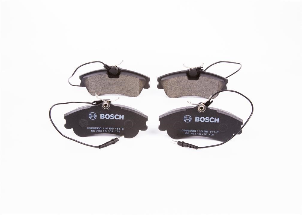 Bosch 0 986 BB0 118 Brake Pad Set, disc brake 0986BB0118