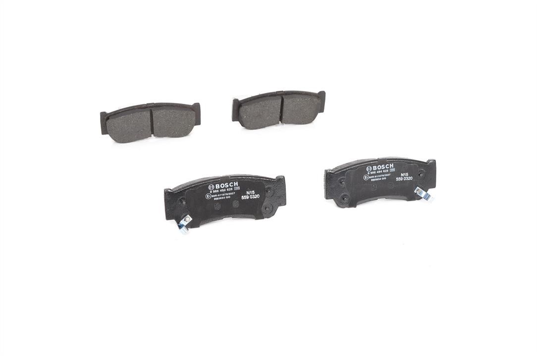 Brake Pad Set, disc brake Bosch 0 986 494 628