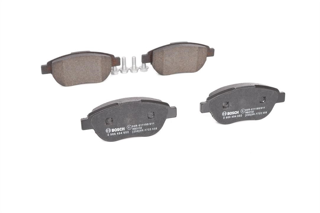 Brake pad set Bosch 0 986 494 602
