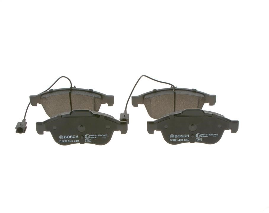 0986494680 Bosch Brake pad set