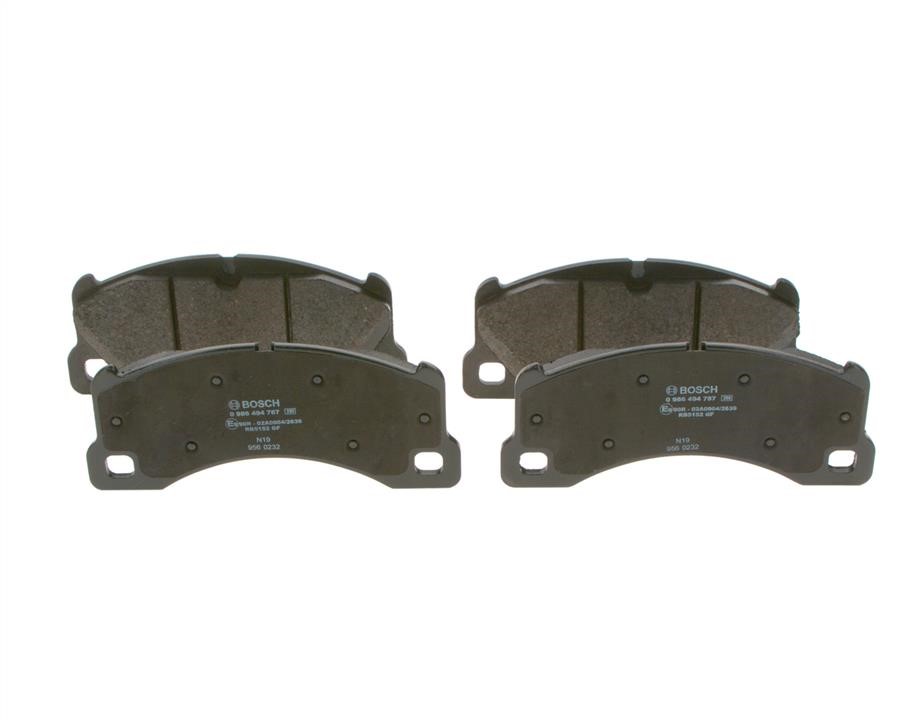 Bosch 0 986 494 787 Brake Pad Set, disc brake 0986494787