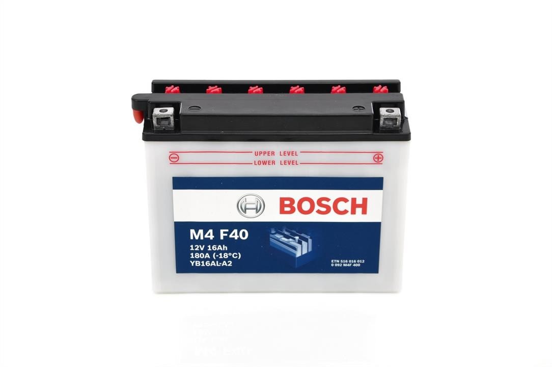 Bosch 0 092 M4F 400 Battery Bosch 12V 16Ah 180A(EN) R+ 0092M4F400