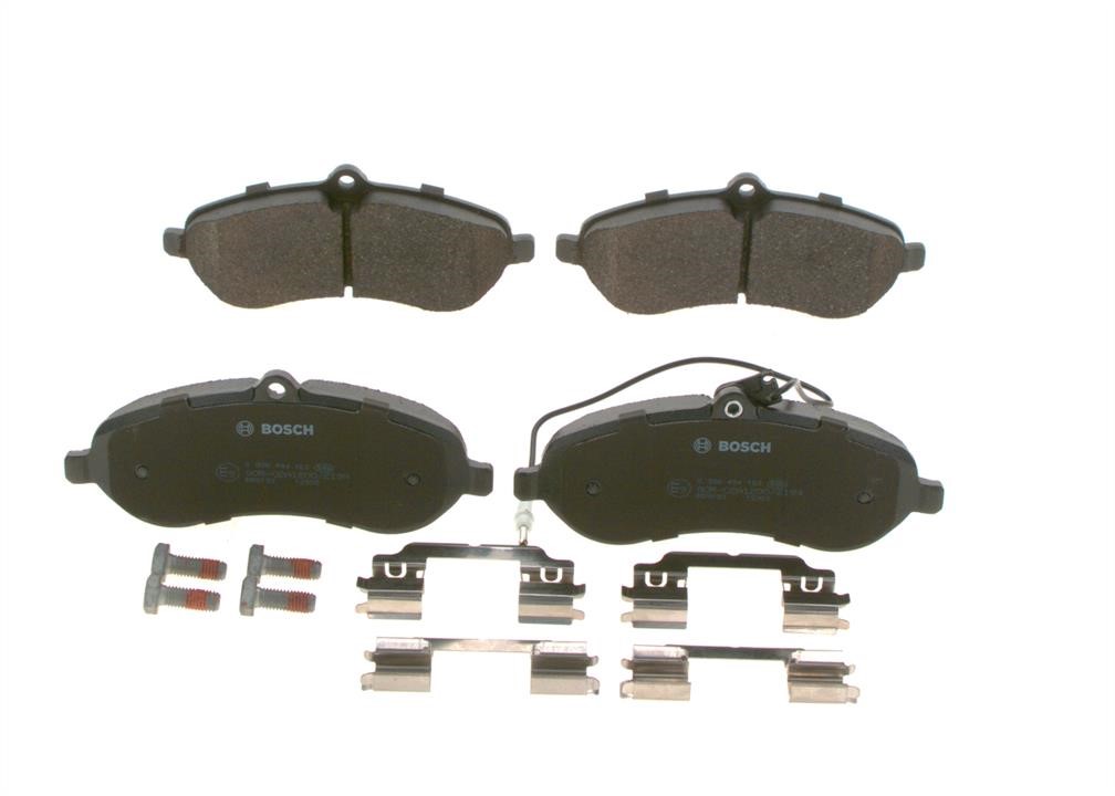 Brake pad Citroen Jumpy: 0986494163 Bosch Brake pad set