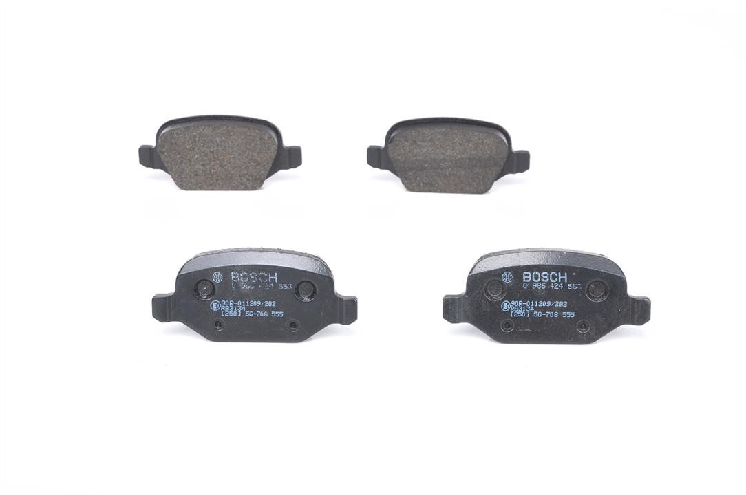 Bosch 0 986 424 553 Brake Pad Set, disc brake 0986424553