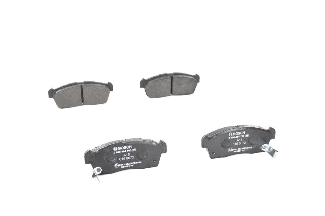 Brake pad set Bosch 0 986 494 700
