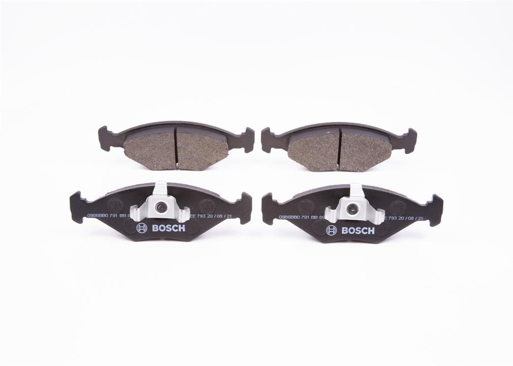 Bosch 0 986 BB0 791 Brake Pad Set, disc brake 0986BB0791