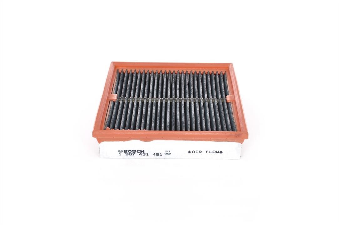 Bosch 1 987 431 451 Cabin filter with activated carbon 1987431451 1987431451 Bosch Cabin filter with activated carbon