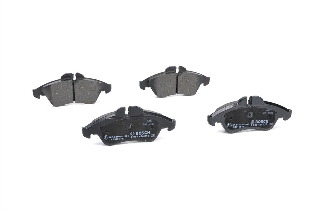 Brake pad set Bosch 0 986 424 218