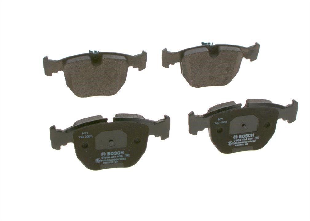 Brake pad set Bosch 0 986 494 028