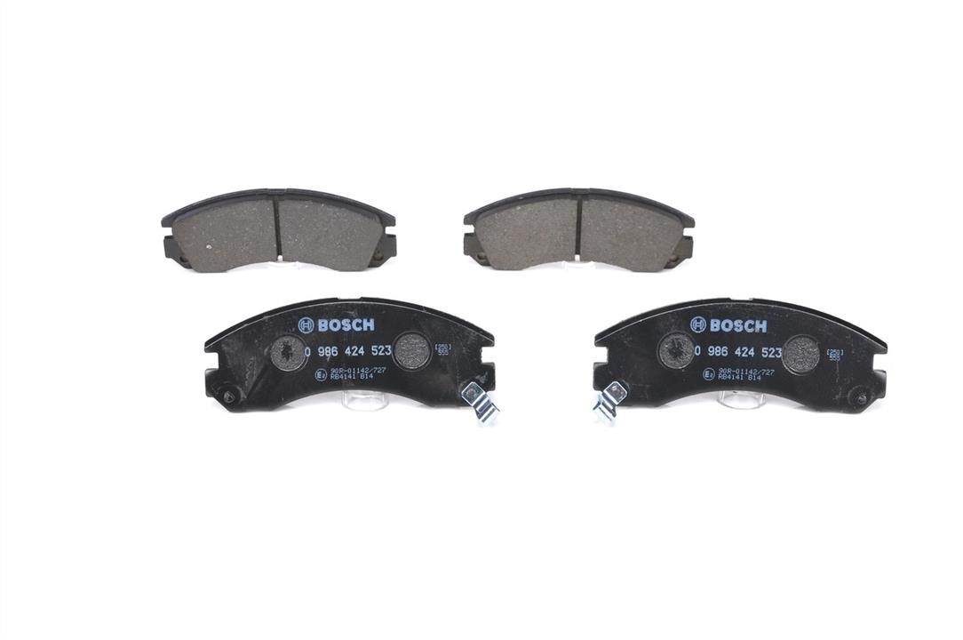 Bosch 0 986 424 523 Front disc brake pads, set 0986424523