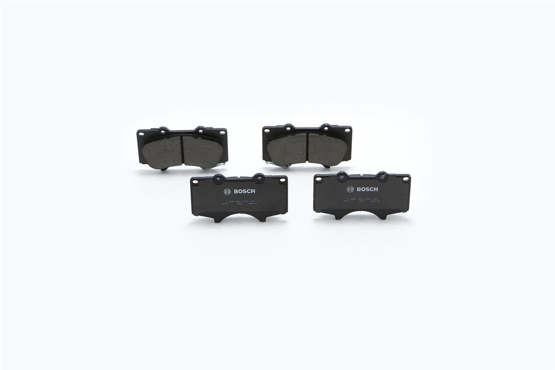 Bosch 0 986 AB1 675 Brake Pad Set, disc brake 0986AB1675