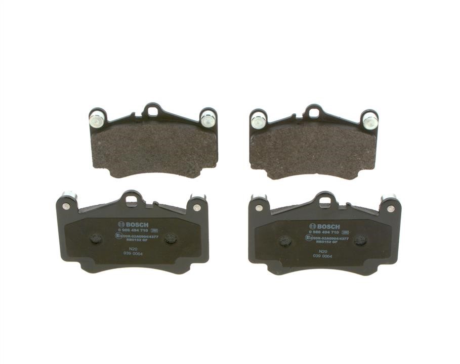 Bosch 0 986 494 710 Brake Pad Set, disc brake 0986494710