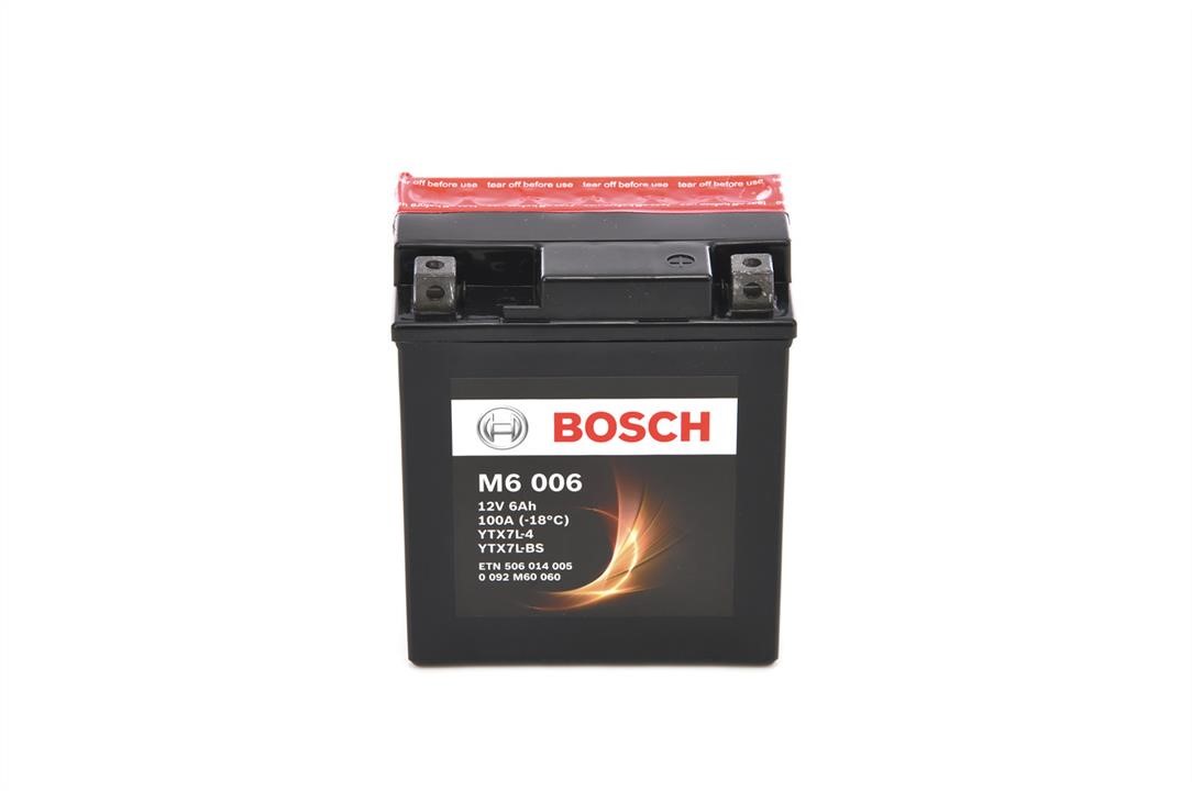 Bosch 0 092 M60 060 Battery Bosch 12V 6Ah 100A(EN) R+ 0092M60060
