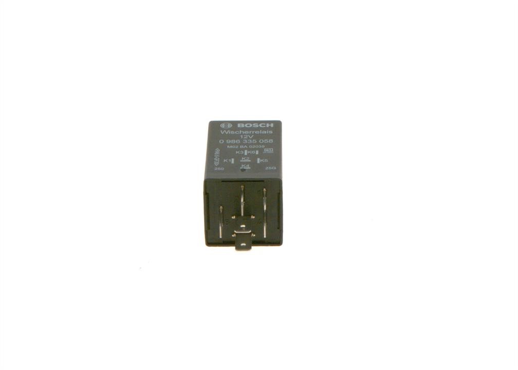 Bosch 0 986 335 058 Wipers relay 0986335058