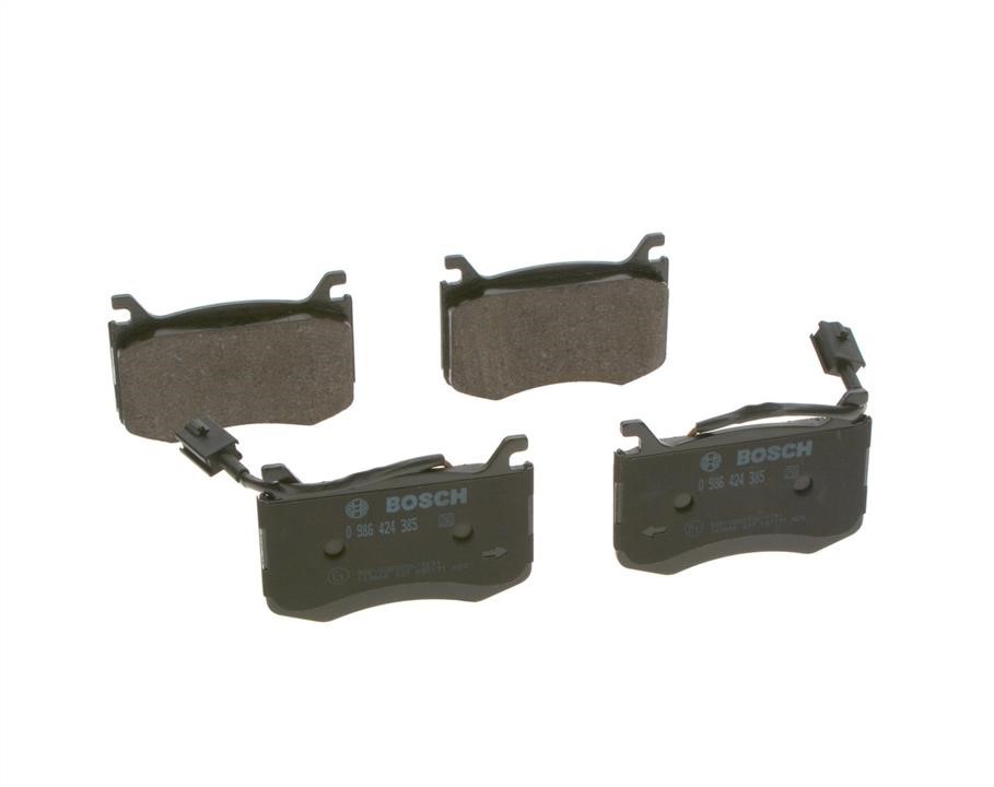 Brake pad set Bosch 0 986 424 385